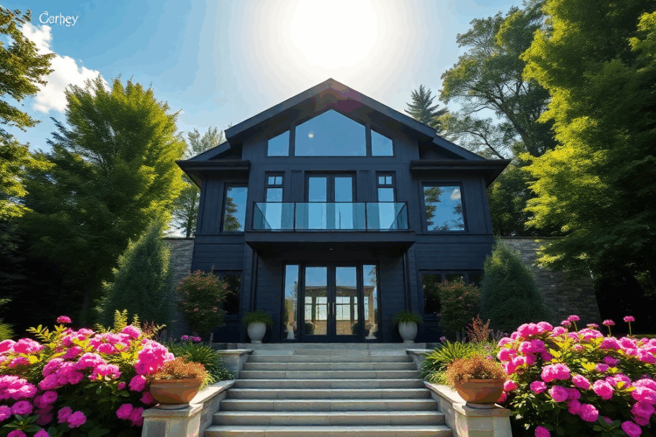 Prefab-Cottages-Stouffville-Beautiful-Luxury-Modern-Affordable-Prefab-Cottage-Home-Stylish-Exterior-Design-Example-in-Stouffville-Ontario-Canada