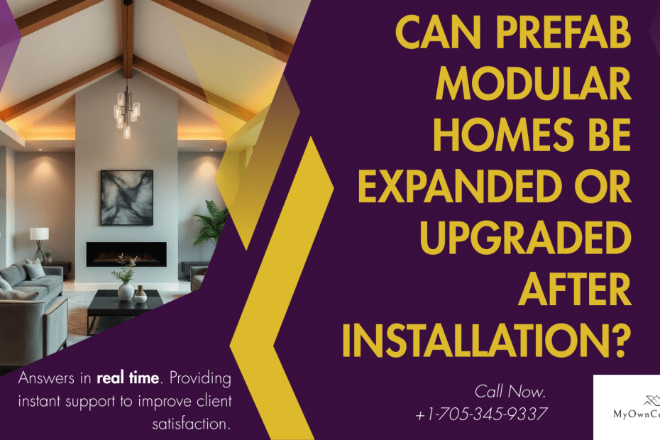 Modern prefab modular home with add-on room modules illustrating flexible, expandable architecture.