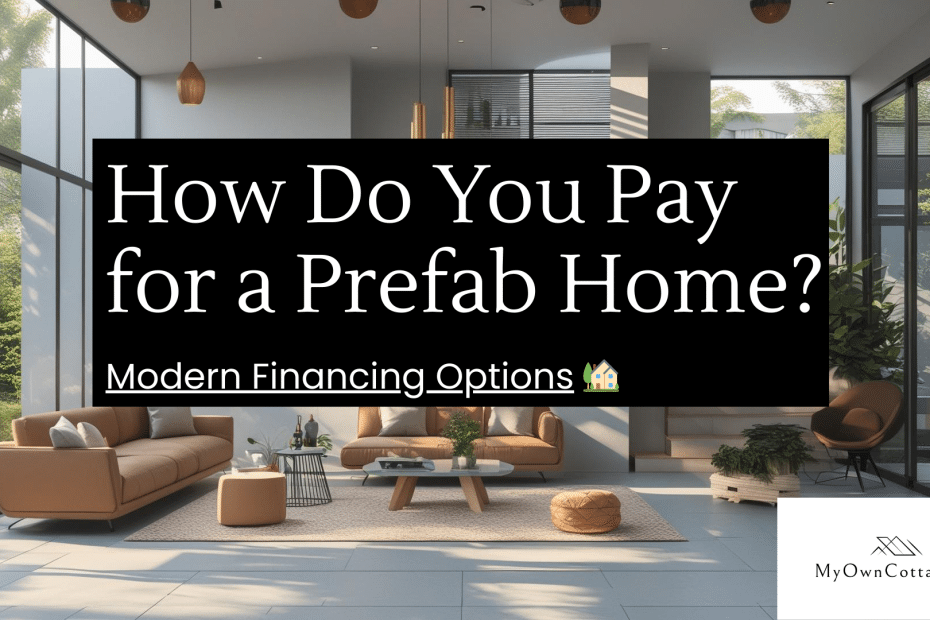 Modern prefab home with clean design representing affordable financing and payment options in Ontario.