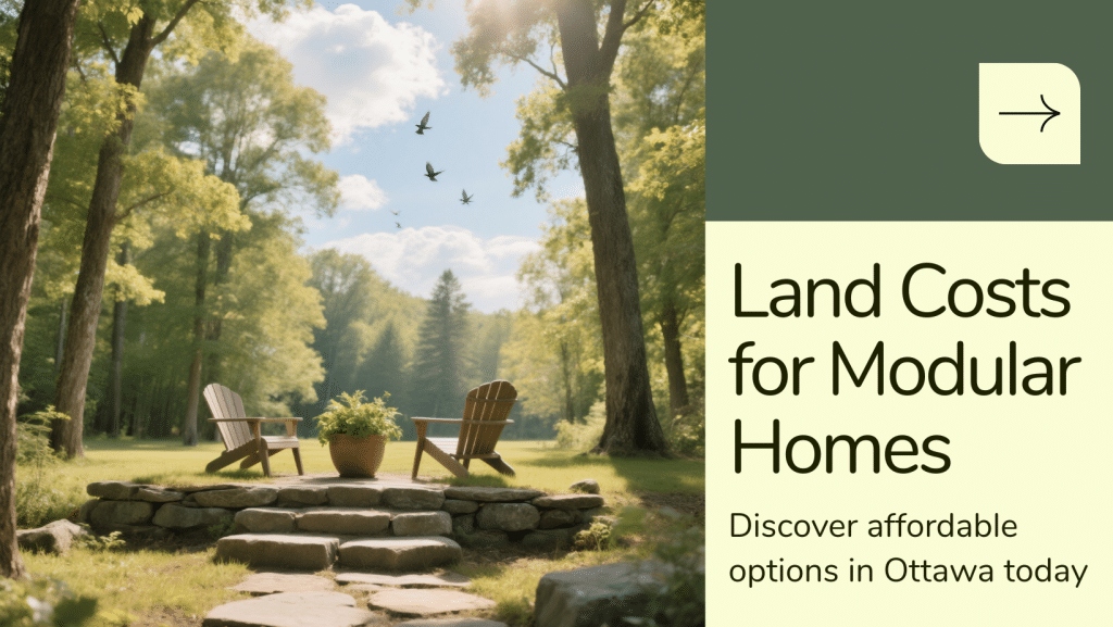 Modern modular homes in Ottawa with real estate and affordability themes