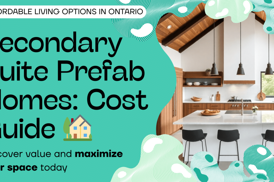 Interior of a secondary suite prefab home in Ontario showing affordable, practical design that adds value to properties.