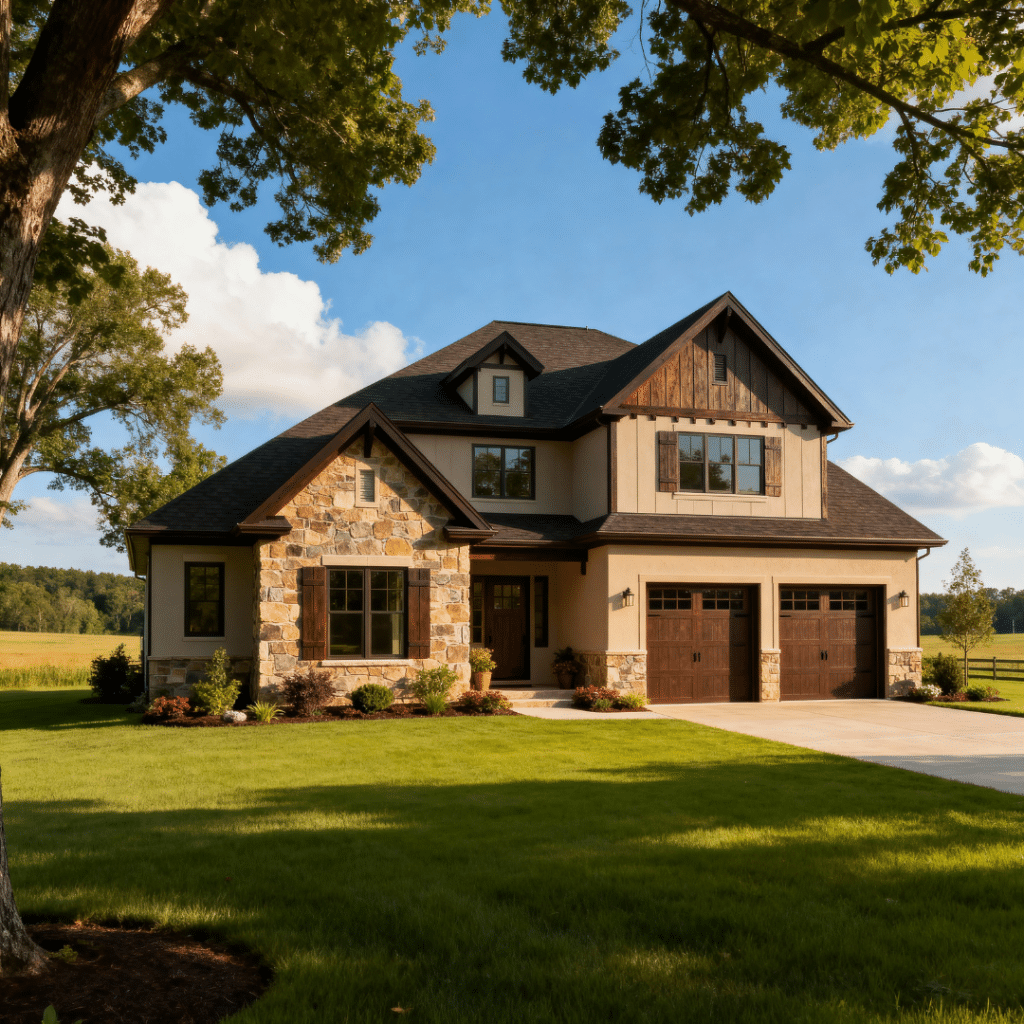 Luxury prefab home in rural Caledon by My Own Cottage on a bright summer day, used to illustrate the model-by-model price list for high-end prefab homes.