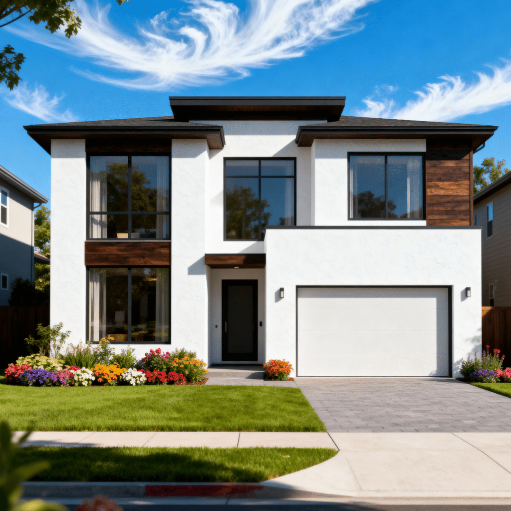 Small modern prefab home in Orillia, Ontario by My Own Cottage featuring open-concept design, hidden storage, and flexible multi-use spaces.