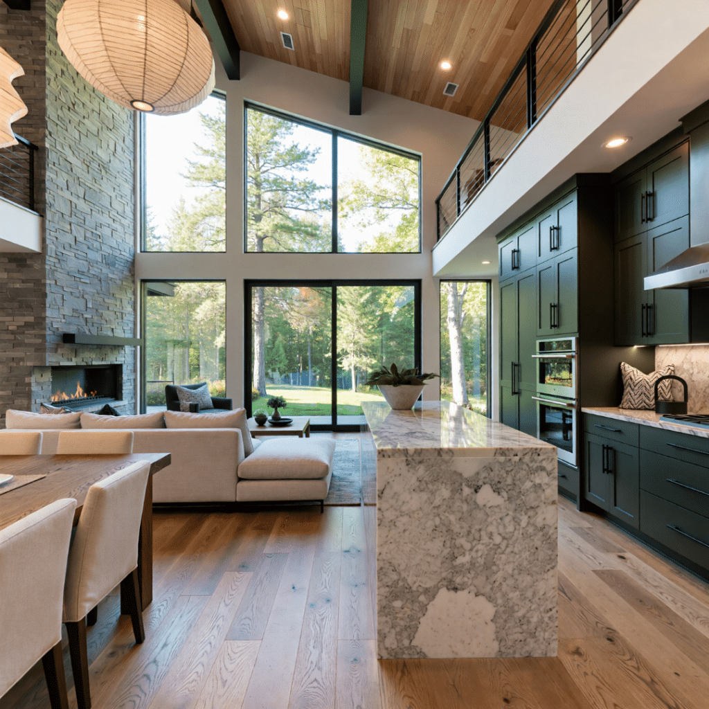 Luxury prefab ADUs in Kawartha Lakes featuring spacious open layouts, premium finishes, and large windows for long-term value