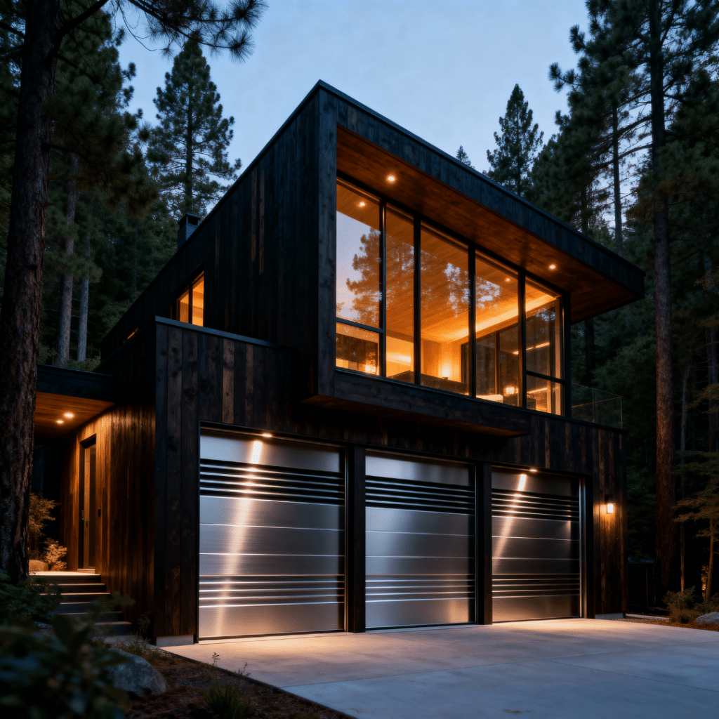 Modern prefab home pricing in Canada shown through a contemporary prefab home exterior with premium materials and energy-efficient design