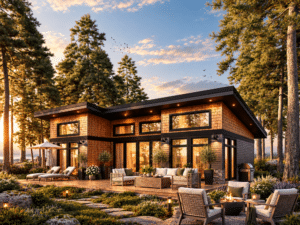 Blissful Bay, a 1,381 sq ft 2-bedroom, 2-bath prefab home by My Own Cottage