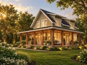 Equinox, a 1,560 sq ft two-storey 2-bedroom prefab home by My Own Cottage