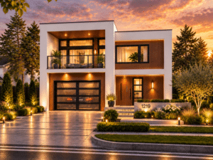 Modern Living, a 1,232 sq ft two-storey 2-bedroom prefab home by My Own Cottage