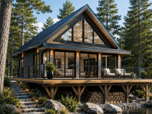 Woodside two-storey home design by My Own Cottage, exterior