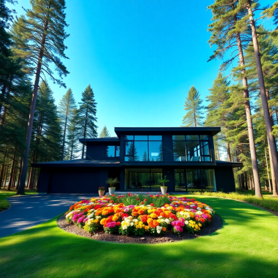prefab-cottages-Milton-Beautiful-Modern-Affordable-Prefab-Cottage-Home-Stylish-Sleek-Exterior-Design-Example-in-Milton-Ontario-Canada